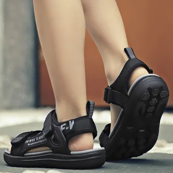2022 letné detské soft-soled sandále, veľké deti je pláže topánky, ľahké chlapčenské školy topánky