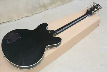 Doprava zadarmo Čínska gitara továreň, Nový 5 rýchlosti, prepínanie Black Elektrická Gitara B. B. K Elektrická Gitara Duálny Výstup 01 Obrázok 2
